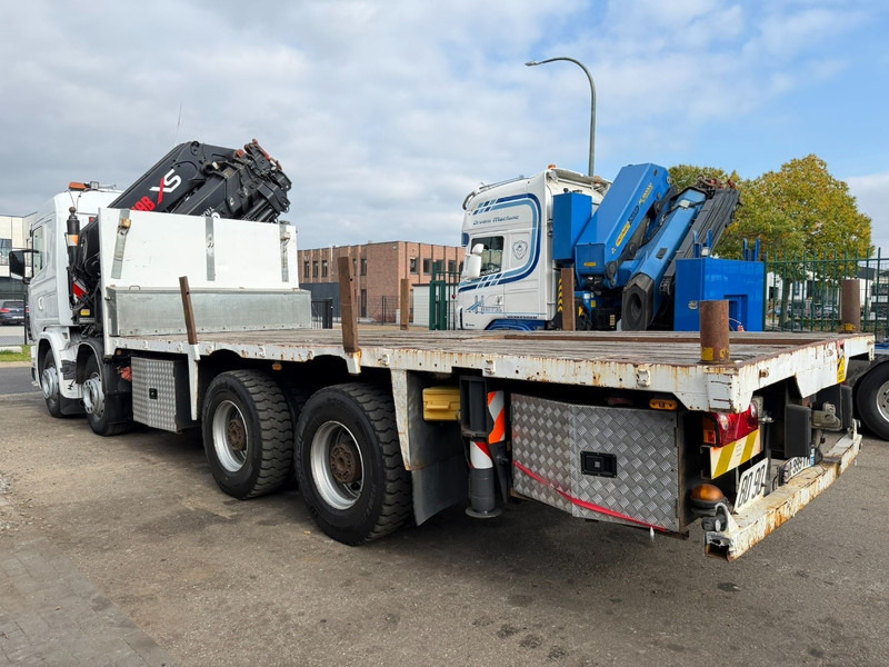 Scania 114C-380 8x4 PRITSCHE + KRAN HIAB 700 E-5 - PLATFORM 6m80 + TWISTLOCKS - MANUAL - RETARDER - STEEL SPRING / BIG AXLE HUB REDUCTION - AP ACHSEN - Autocarro con pianale/ Cassone fisso, Camion con gru: foto 5 Scania 114C-380 8x4 PRITSCHE + KRAN HIAB 700 E-5 - PLATFORM 6m80 + TWISTLOCKS - MANUAL - RETARDER - STEEL SPRING / BIG AXLE HUB REDUCTION - AP ACHSEN - Autocarro con pianale/ Cassone fisso, Camion con gru: foto 5