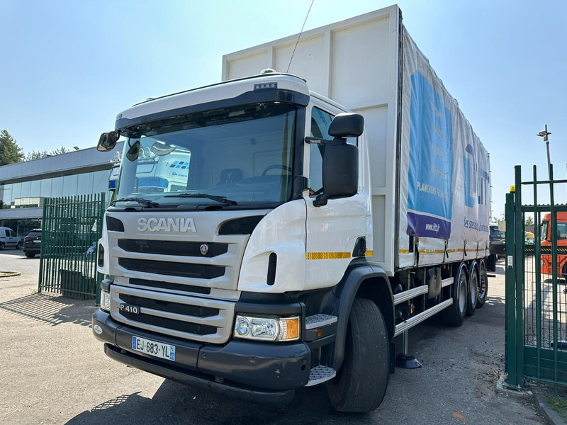 Scania P410 8x4 TRIDEM PRITSCHE PLANE + KRAN HIAB 244 EP-4 HIDUO - RETARDER - LIFT + STEERING AXLE - *327.000km* - RADIO - Camion centinato, Camion con gru: foto 4 Scania P410 8x4 TRIDEM PRITSCHE PLANE + KRAN HIAB 244 EP-4 HIDUO - RETARDER - LIFT + STEERING AXLE - *327.000km* - RADIO - Camion centinato, Camion con gru: foto 4