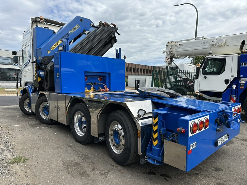 Camion con gru Scania R500 8x2 + CRANE 100Tm! PALFINGER PK100002 G 8x + 1 ME - RETARDER - ALCOA DURA BRIGHT - LIFT + STEERING - 5/6 HYDR F - TÜV 05/2026 - TOP CONDITION: foto 7