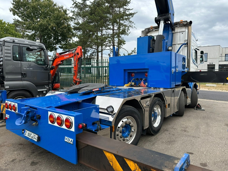 Camion con gru Scania R500 8x2 + CRANE 100Tm! PALFINGER PK100002 G 8x + 1 ME - RETARDER - ALCOA DURA BRIGHT - LIFT + STEERING - 5/6 HYDR F - TÜV 05/2026 - TOP CONDITION: foto 19