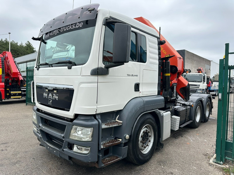 MAN TGS 26.440 6X4 SZM + (22m) KRAN PALFINGER PK62002 E 6x H + 1ME - RETARDER - EURO 5 - BE TRUCK - Trattore stradale: foto 3 MAN TGS 26.440 6X4 SZM + (22m) KRAN PALFINGER PK62002 E 6x H + 1ME - RETARDER - EURO 5 - BE TRUCK - Trattore stradale: foto 3