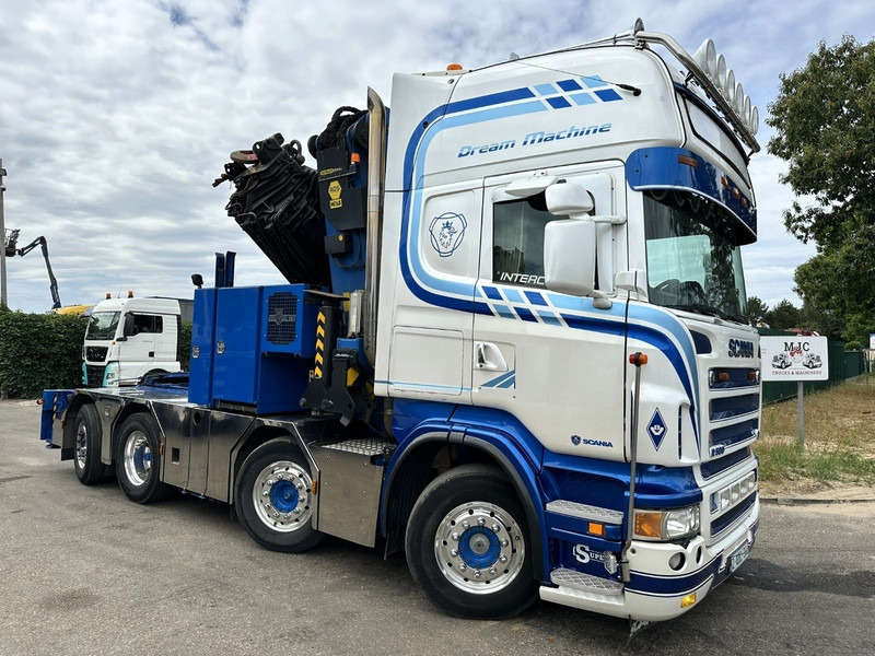 Scania R500 8x2 ZSM + KRAN 100Tm! PALFINGER PK100002 G 8x + 1 ME - RETARDER - ALCOA DURA BRIGHT - LIFT + STEERING - 5/6 HYDR F - TÜV 05/2026 - TOP CONDITION - Trattore stradale: foto 1 Scania R500 8x2 ZSM + KRAN 100Tm! PALFINGER PK100002 G 8x + 1 ME - RETARDER - ALCOA DURA BRIGHT - LIFT + STEERING - 5/6 HYDR F - TÜV 05/2026 - TOP CONDITION - Trattore stradale: foto 1