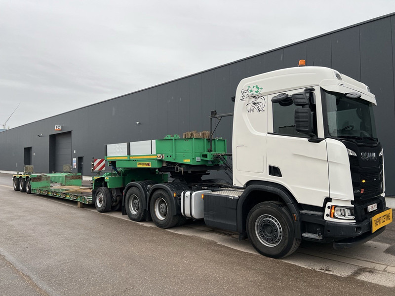 Scania R580 V8 NGS 6X4 (2020) - 80 TONS + FAYMONVILLE (2016) 81.5 TONS - STBZ-4VA - 4-AXLES REMOVABLE NECK PTO HYDRAULIEK - LEER - WB 3.35 - DIKKE ASSEN + NAAFREDUCTIE - NAVI - TÜV 10/2025 - Trattore stradale: foto 1 Scania R580 V8 NGS 6X4 (2020) - 80 TONS + FAYMONVILLE (2016) 81.5 TONS - STBZ-4VA - 4-AXLES REMOVABLE NECK PTO HYDRAULIEK - LEER - WB 3.35 - DIKKE ASSEN + NAAFREDUCTIE - NAVI - TÜV 10/2025 - Trattore stradale: foto 1