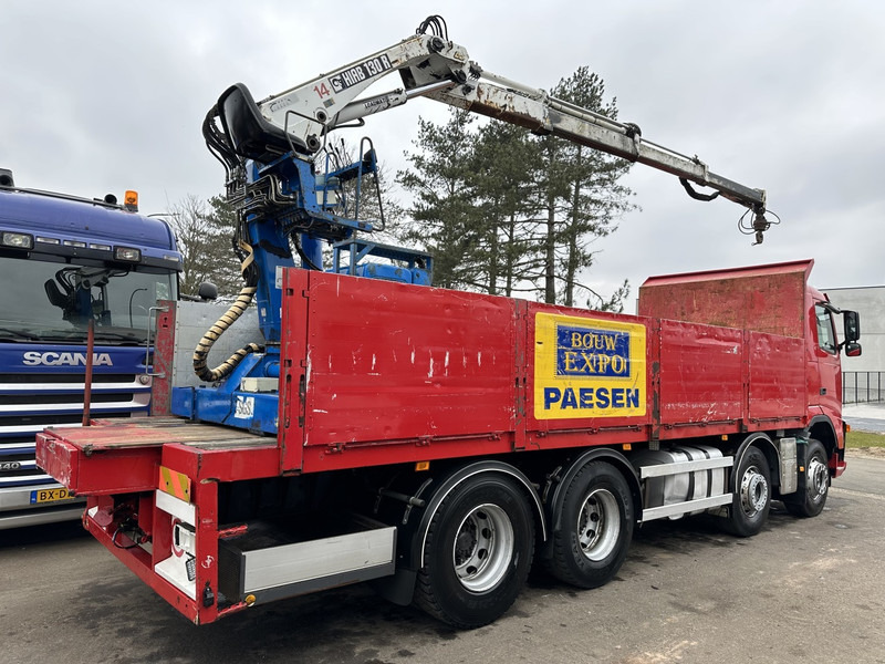 Volvo FH 400 8X4 + HIAB 130 R - STEEL SPRING / BLATT / BALLIESTAS - I SHIFT - BELGIAN TRUCK - Autocarro con pianale/ Cassone fisso, Camion con gru: foto 4 Volvo FH 400 8X4 + HIAB 130 R - STEEL SPRING / BLATT / BALLIESTAS - I SHIFT - BELGIAN TRUCK - Autocarro con pianale/ Cassone fisso, Camion con gru: foto 4