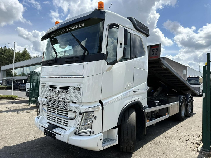 Volvo FH 420 6x2 KETTING 24T / CHAIN / KETTEN SYSTEM - LIFT + STEERING AXLE - INCL CONTAINER - I SHIFT - BE TRUCK - Camion con sistema di cavi: foto 3 Volvo FH 420 6x2 KETTING 24T / CHAIN / KETTEN SYSTEM - LIFT + STEERING AXLE - INCL CONTAINER - I SHIFT - BE TRUCK - Camion con sistema di cavi: foto 3