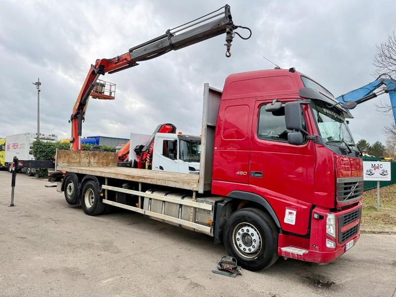 Volvo FH 460 6x2 + CRANE PALFINGER PK18002 EH + RADIO + ROTATOR - LIFT + STEERING AXLE - TÜV 04/2026 - A/C - PLATFORM 7m50 - I-SHIFT - EURO 5 - Camion con gru: foto 1 Volvo FH 460 6x2 + CRANE PALFINGER PK18002 EH + RADIO + ROTATOR - LIFT + STEERING AXLE - TÜV 04/2026 - A/C - PLATFORM 7m50 - I-SHIFT - EURO 5 - Camion con gru: foto 1