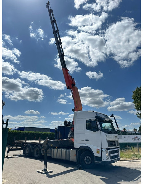 Volvo FH 500 6X2 PRITSCHE + KRAN PALFINGER PK50002 E 5x - RETARDER - PLATFORM 6m20 - TWISTLOCKS 20' - 561.000km - EURO 5 - Autocarro con pianale/ Cassone fisso, Camion con gru: foto 4 Volvo FH 500 6X2 PRITSCHE + KRAN PALFINGER PK50002 E 5x - RETARDER - PLATFORM 6m20 - TWISTLOCKS 20' - 561.000km - EURO 5 - Autocarro con pianale/ Cassone fisso, Camion con gru: foto 4