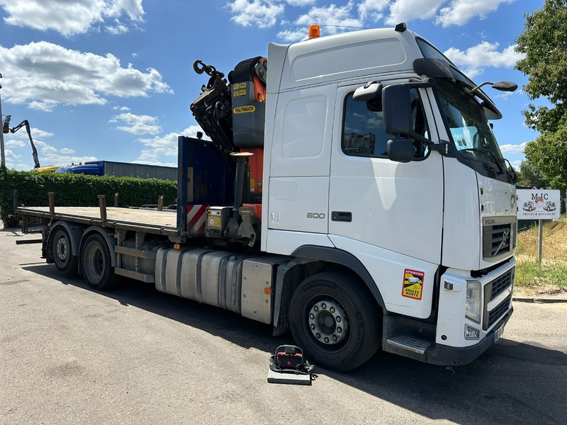 Volvo FH 500 6X2 PRITSCHE + KRAN PALFINGER PK50002 E 5x - RETARDER - PLATFORM 6m20 - TWISTLOCKS 20' - 561.000km - EURO 5 - Autocarro con pianale/ Cassone fisso, Camion con gru: foto 1 Volvo FH 500 6X2 PRITSCHE + KRAN PALFINGER PK50002 E 5x - RETARDER - PLATFORM 6m20 - TWISTLOCKS 20' - 561.000km - EURO 5 - Autocarro con pianale/ Cassone fisso, Camion con gru: foto 1