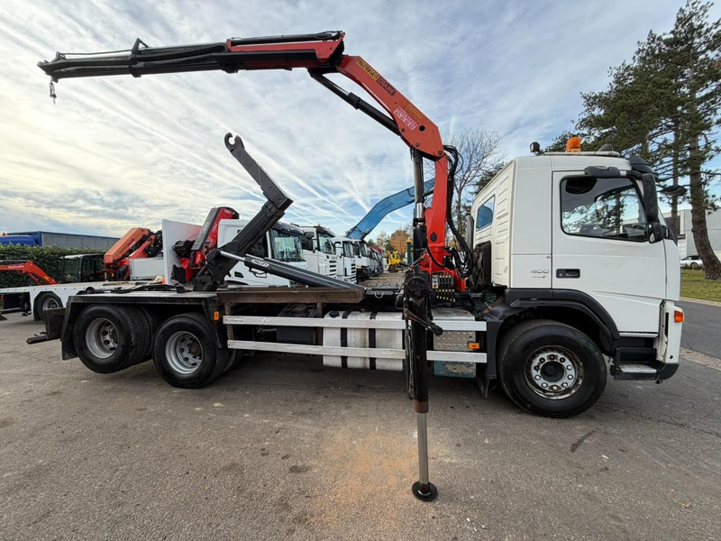 Volvo FM 400 6x2 HOOKLIFT + CRANE PALFINGER PK 15500 B (2x) - 5/6 F - MANUAL - EURO 4 - BE TRUCK - Autocarro scarrabile, Camion con gru: foto 5 Volvo FM 400 6x2 HOOKLIFT + CRANE PALFINGER PK 15500 B (2x) - 5/6 F - MANUAL - EURO 4 - BE TRUCK - Autocarro scarrabile, Camion con gru: foto 5