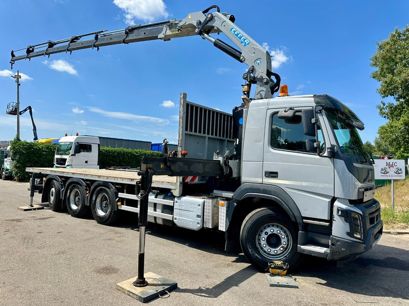 Volvo FMX 330 8x4 TRIDEM PRITSCHE + KRAN EFFER 265 / 6S - PLATFORM 7m50 - EURO 6 - RADIO - *473.000km* - TÜV 05/2026 - BE TRUCK - Autocarro con pianale/ Cassone fisso, Camion con gru: foto 2 Volvo FMX 330 8x4 TRIDEM PRITSCHE + KRAN EFFER 265 / 6S - PLATFORM 7m50 - EURO 6 - RADIO - *473.000km* - TÜV 05/2026 - BE TRUCK - Autocarro con pianale/ Cassone fisso, Camion con gru: foto 2
