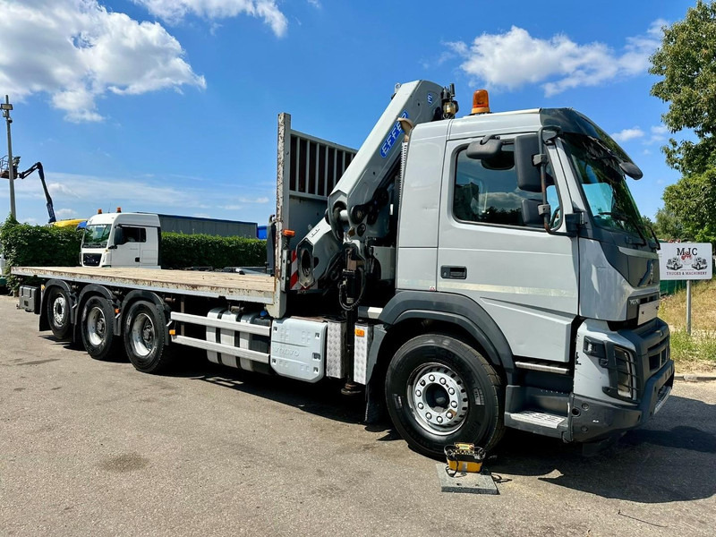 Volvo FMX 330 8x4 TRIDEM PRITSCHE + KRAN EFFER 265 / 6S - PLATFORM 7m50 - EURO 6 - RADIO - *473.000km* - TÜV 05/2026 - BE TRUCK - Autocarro con pianale/ Cassone fisso, Camion con gru: foto 1 Volvo FMX 330 8x4 TRIDEM PRITSCHE + KRAN EFFER 265 / 6S - PLATFORM 7m50 - EURO 6 - RADIO - *473.000km* - TÜV 05/2026 - BE TRUCK - Autocarro con pianale/ Cassone fisso, Camion con gru: foto 1
