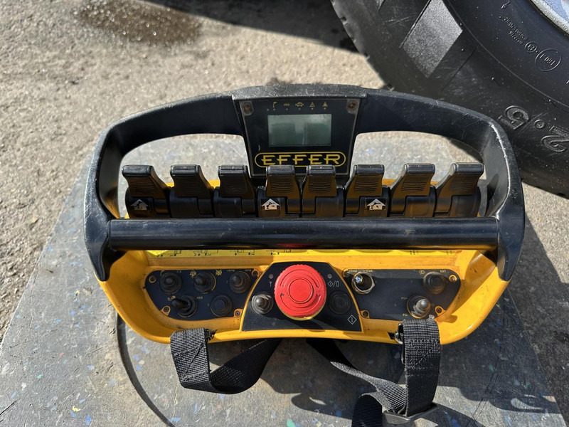 Autocarro con pianale/ Cassone fisso, Camion con gru Volvo FMX 370 6x2 PRITSCHE 6M35 + KRAN EFFER 215/6S -*127.000km* - LIFT AXLE - DOUBLE WHEELS - I SHIFT - EURO 6 - BE PAPERS: foto 15