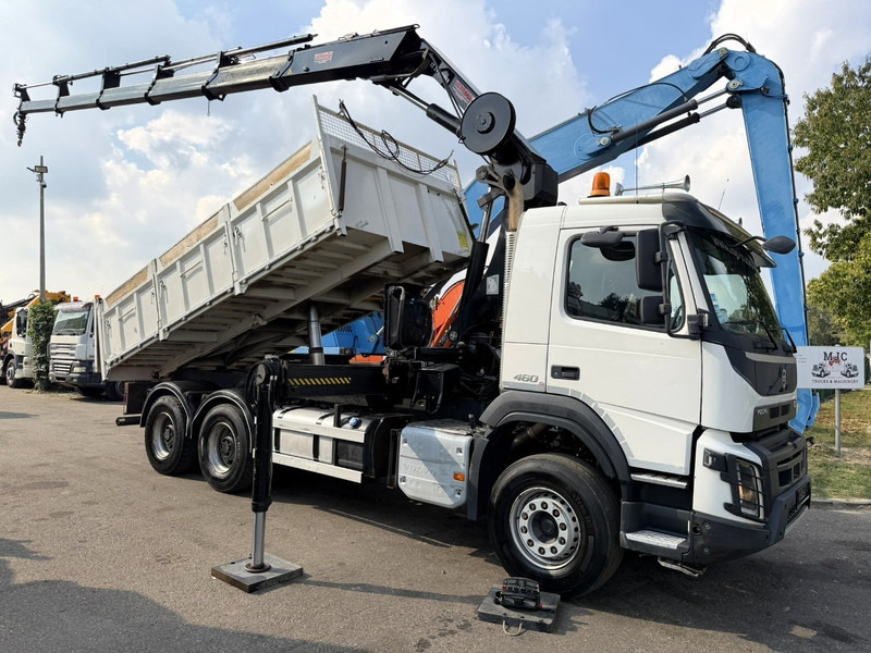 Volvo FMX 460 6x4 TIPPER + CRANE HIAB 244 E-5 HIPRO - ROTATOR - RADIO - *349.000km* - EURO 6 - 13T AXLES - BE TRUCK - Autocarro ribaltabile, Camion con gru: foto 1 Volvo FMX 460 6x4 TIPPER + CRANE HIAB 244 E-5 HIPRO - ROTATOR - RADIO - *349.000km* - EURO 6 - 13T AXLES - BE TRUCK - Autocarro ribaltabile, Camion con gru: foto 1