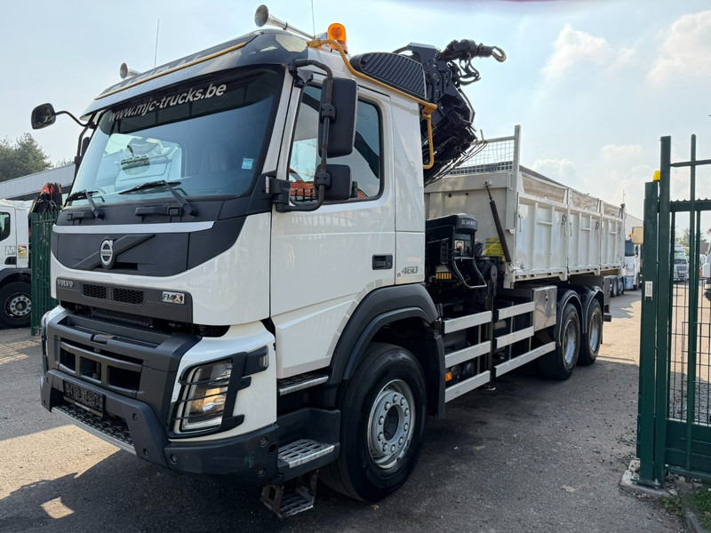 Volvo FMX 460 6x4 TIPPER + CRANE HIAB 244 E-5 HIPRO - ROTATOR - RADIO - *349.000km* - EURO 6 - 13T AXLES - BE TRUCK - Autocarro ribaltabile, Camion con gru: foto 4 Volvo FMX 460 6x4 TIPPER + CRANE HIAB 244 E-5 HIPRO - ROTATOR - RADIO - *349.000km* - EURO 6 - 13T AXLES - BE TRUCK - Autocarro ribaltabile, Camion con gru: foto 4