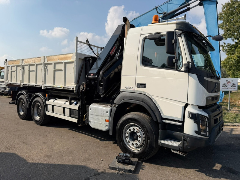 Volvo FMX 460 6x4 TIPPER + CRANE HIAB 244 E-5 HIPRO - ROTATOR - RADIO - *349.000km* - EURO 6 - 13T AXLES - BE TRUCK - Autocarro ribaltabile, Camion con gru: foto 2 Volvo FMX 460 6x4 TIPPER + CRANE HIAB 244 E-5 HIPRO - ROTATOR - RADIO - *349.000km* - EURO 6 - 13T AXLES - BE TRUCK - Autocarro ribaltabile, Camion con gru: foto 2
