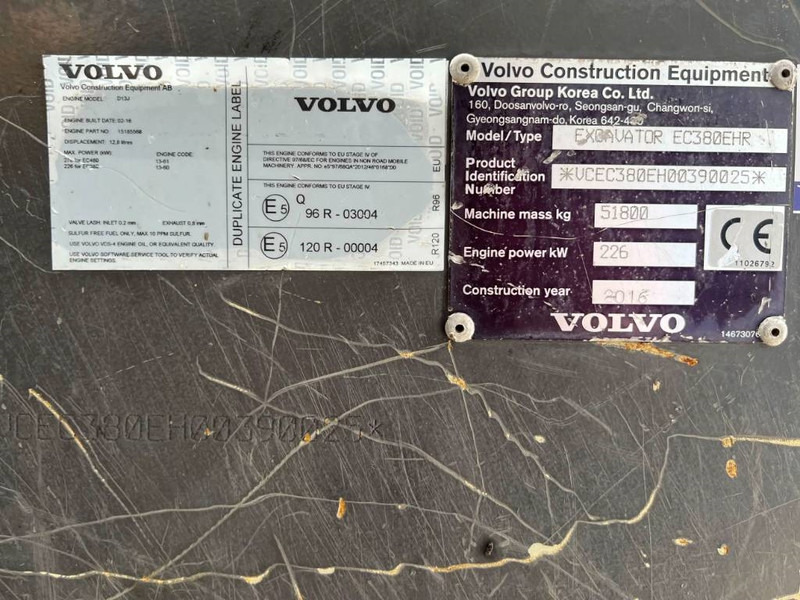 Volvo EC380E HR UHD - Escavatore cingolato: foto 4 Volvo EC380E HR UHD - Escavatore cingolato: foto 4