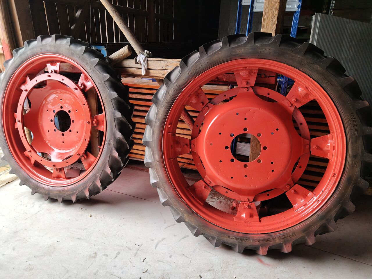 Kleber, Taurus 11.2 R32 (270/95 R32), 9.5 R48 - Ruota completa per Macchina agricola: foto 5 Kleber, Taurus 11.2 R32 (270/95 R32), 9.5 R48 - Ruota completa per Macchina agricola: foto 5