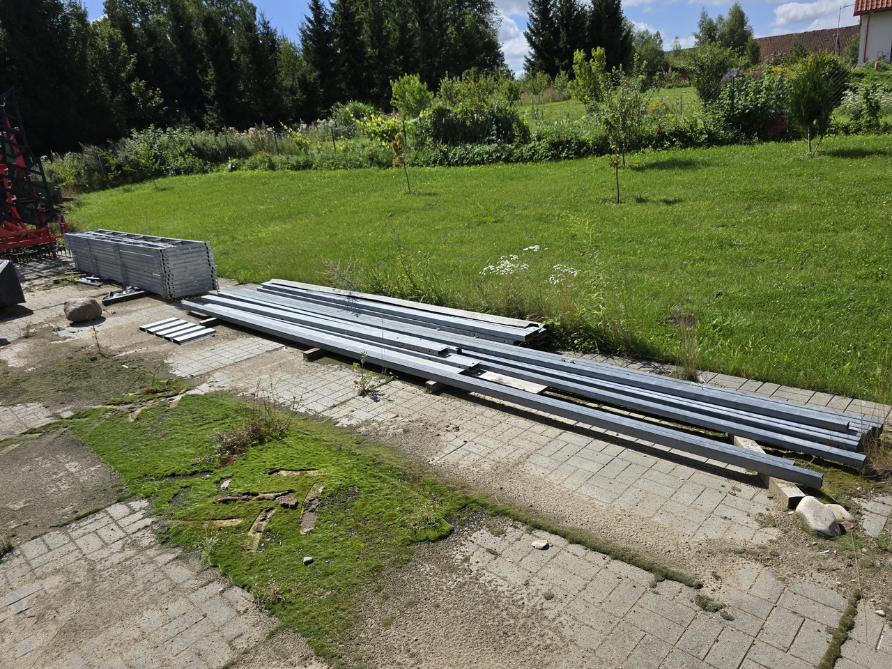 Konstrukcja hali / wiaty stalowej 8 m x 5 m (40 m2) ocynkowana NOWA - Attrezzatura da costruzione: foto 3 Konstrukcja hali / wiaty stalowej 8 m x 5 m (40 m2) ocynkowana NOWA - Attrezzatura da costruzione: foto 3