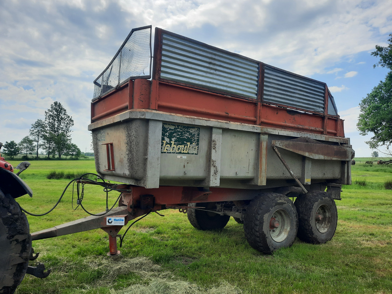 LEBOULCH RB2120 (12 ton / 25 m3) - Rimorchio a cassone agricolo: foto 4 LEBOULCH RB2120 (12 ton / 25 m3) - Rimorchio a cassone agricolo: foto 4
