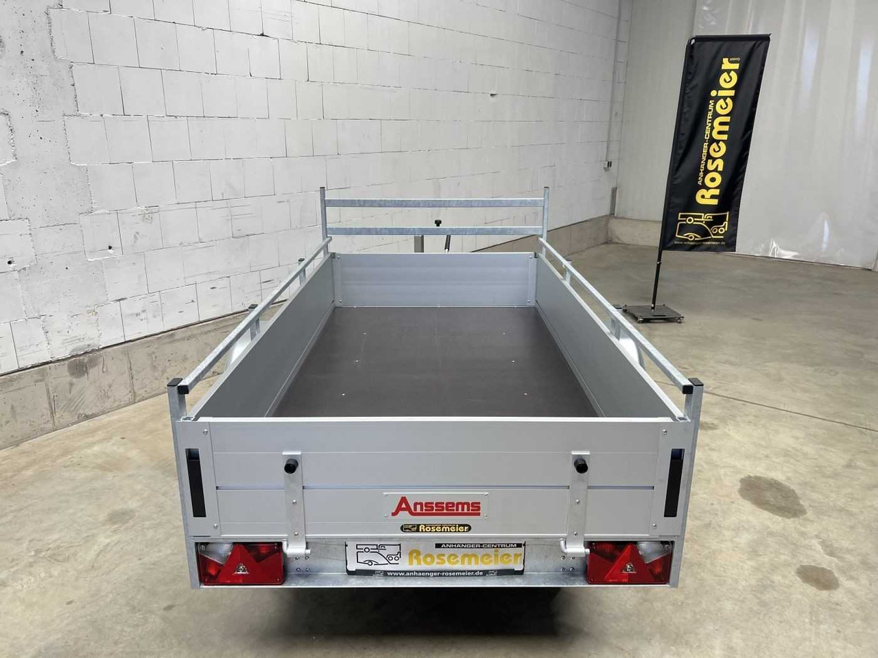 ANSSEMS BSX 1350.251x130 Kastenanhänger gebremst - Rimorchio per auto: foto 3 ANSSEMS BSX 1350.251x130 Kastenanhänger gebremst - Rimorchio per auto: foto 3