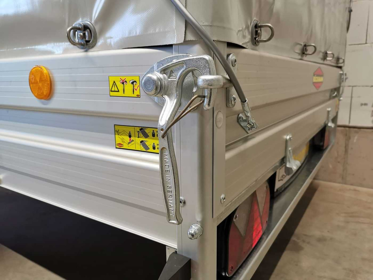 Rimorchio per auto nuovo BOECKMANN TL-AL 3015/135 Plane Kastenanhänger gebremst: foto 20