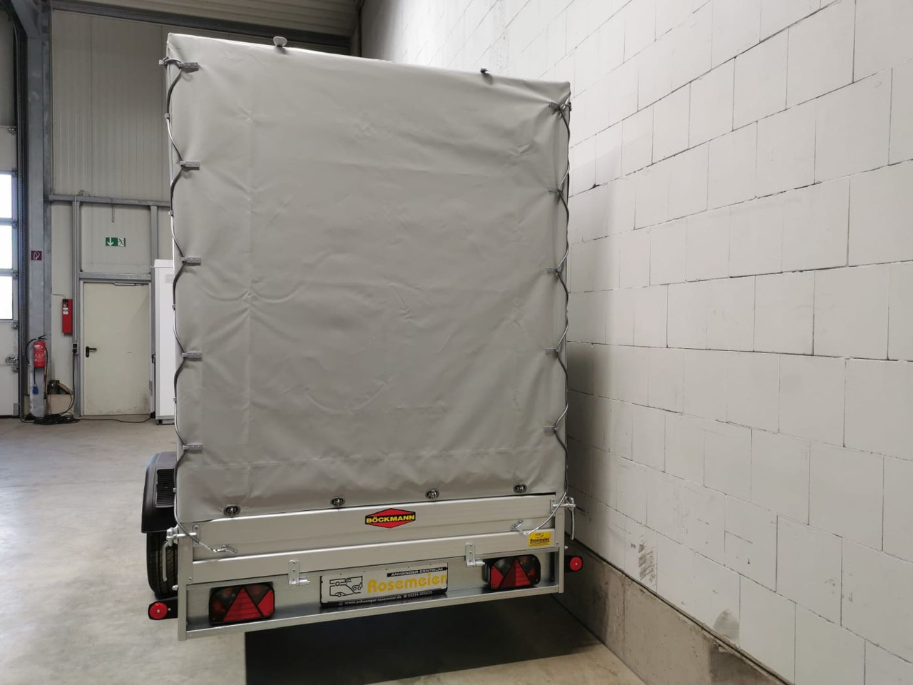 Rimorchio per auto nuovo BOECKMANN TL-AL 3015/135 Plane Kastenanhänger gebremst: foto 11