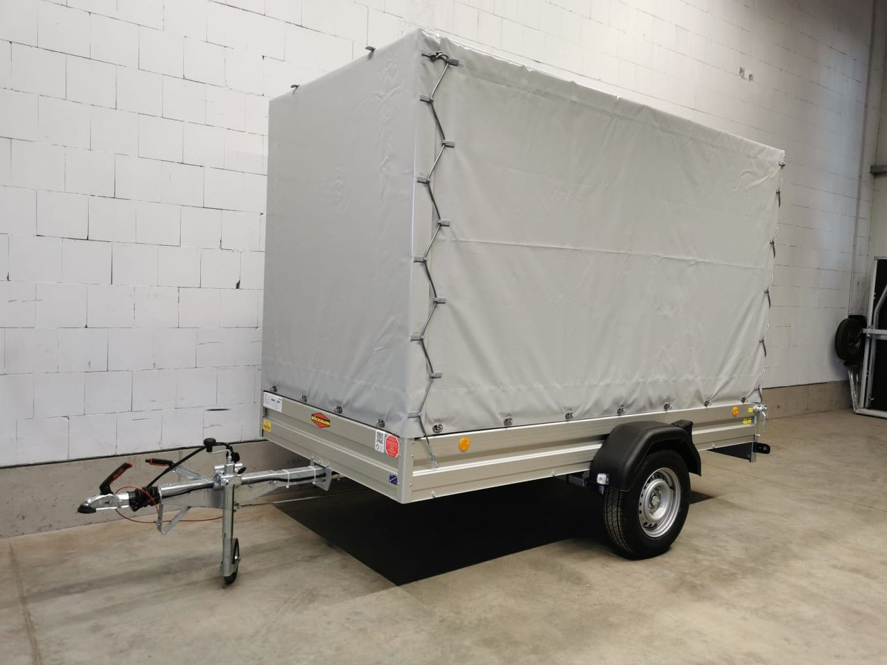 Rimorchio per auto nuovo BOECKMANN TL-AL 3015/135 Plane Kastenanhänger gebremst: foto 24