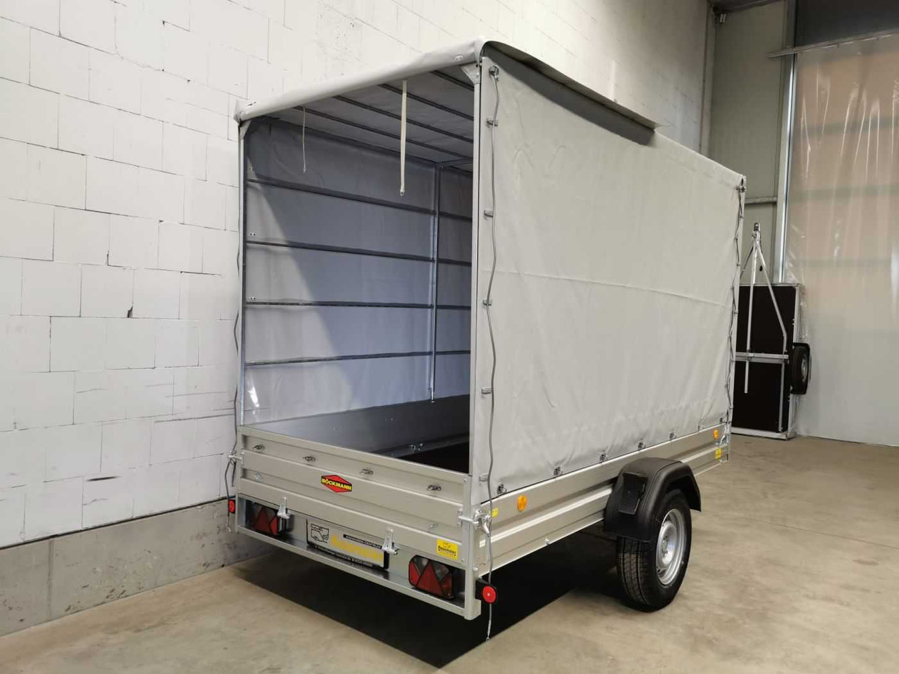 Rimorchio per auto nuovo BOECKMANN TL-AL 3015/135 Plane Kastenanhänger gebremst: foto 17
