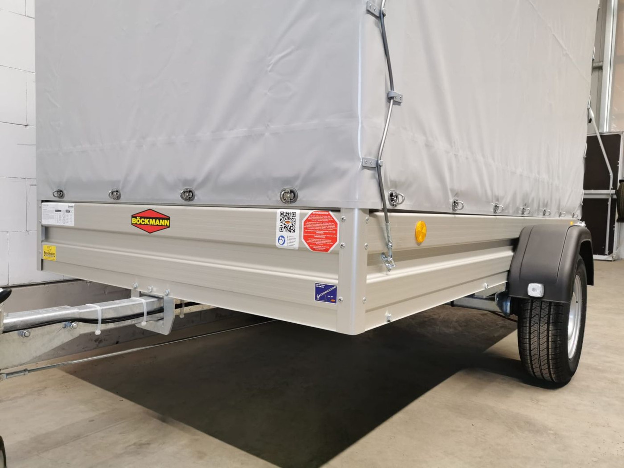Rimorchio per auto nuovo BOECKMANN TL-AL 3015/135 Plane Kastenanhänger gebremst: foto 13