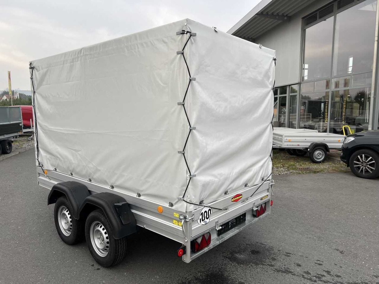 BOECKMANN TL-AL 3015/20 Plane Kastenanhänger gebremst - Rimorchio per auto: foto 5 BOECKMANN TL-AL 3015/20 Plane Kastenanhänger gebremst - Rimorchio per auto: foto 5