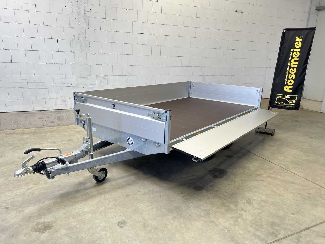 Rimorchio pianale/ Cassonato nuovo HAPERT Azure H-2 Hochlader: foto 27