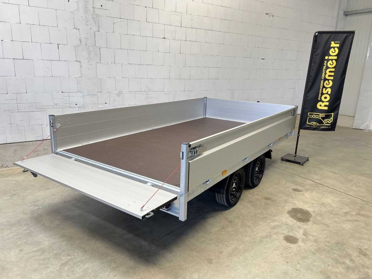 Rimorchio pianale/ Cassonato nuovo HAPERT Azure H-2 Hochlader: foto 7