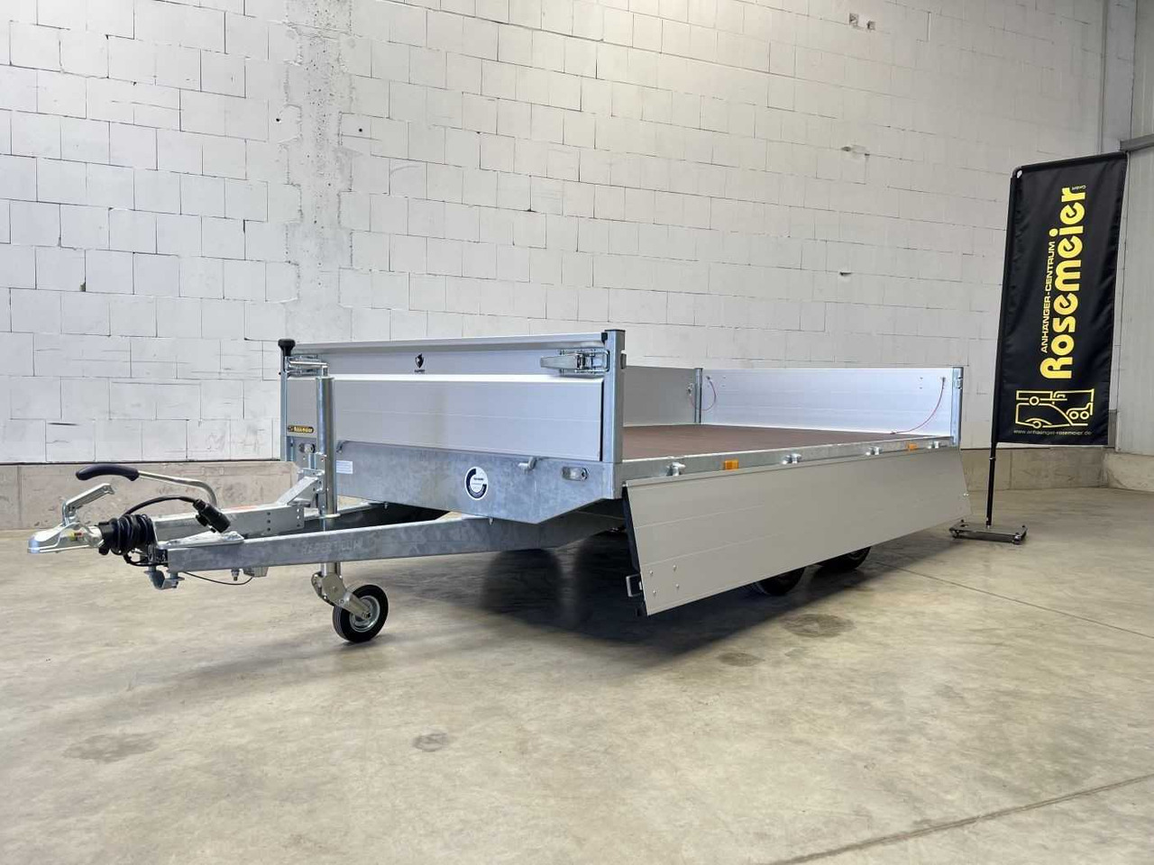 Rimorchio pianale/ Cassonato nuovo HAPERT Azure H-2 Hochlader: foto 28
