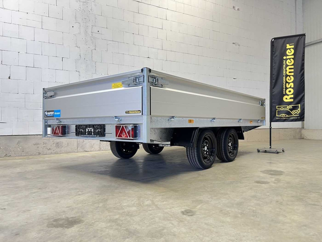 Rimorchio pianale/ Cassonato nuovo HAPERT Azure H-2 Hochlader: foto 6