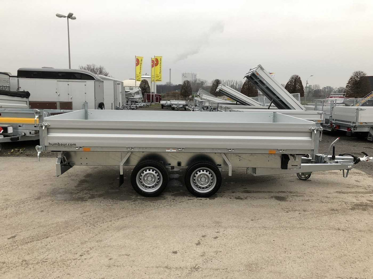 Rimorchio ribaltabile nuovo HUMBAUR HTK 3500.37 Dreiseitenkipper: foto 9