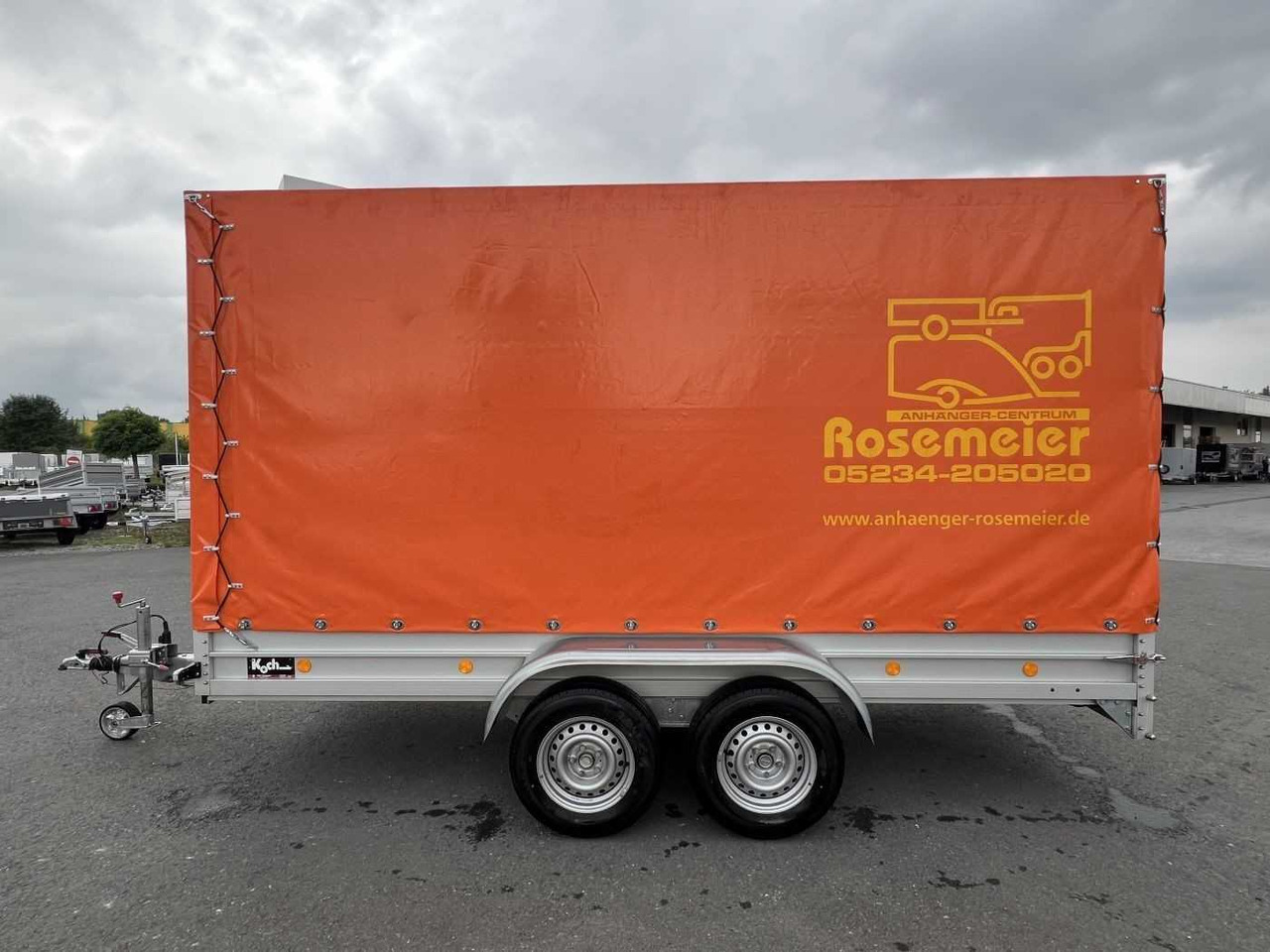 KOCH 150.400.26 Plane Kastenanhänger gebremst - Rimorchio centinato: foto 5 KOCH 150.400.26 Plane Kastenanhänger gebremst - Rimorchio centinato: foto 5