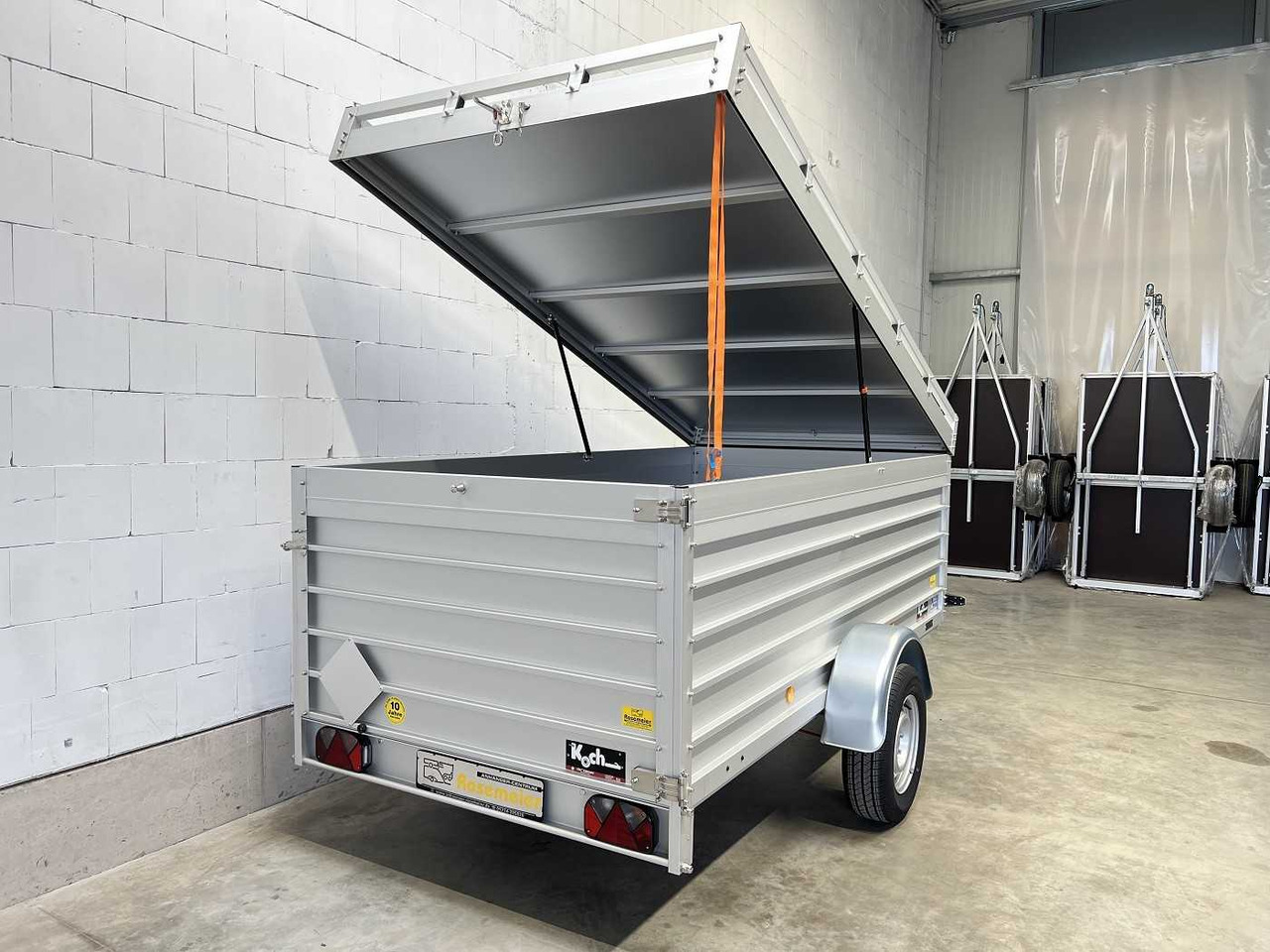 KOCH 7.13 3 BWEH Tür Deckelanhänger - Rimorchio per auto: foto 4 KOCH 7.13 3 BWEH Tür Deckelanhänger - Rimorchio per auto: foto 4