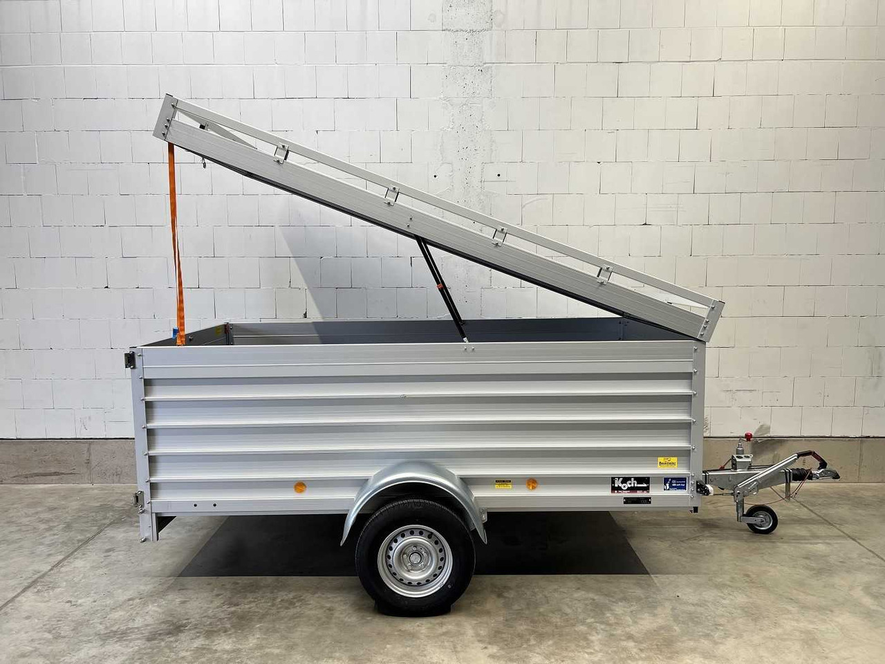 KOCH 7.13 3 BWEH Tür Deckelanhänger - Rimorchio per auto: foto 2 KOCH 7.13 3 BWEH Tür Deckelanhänger - Rimorchio per auto: foto 2