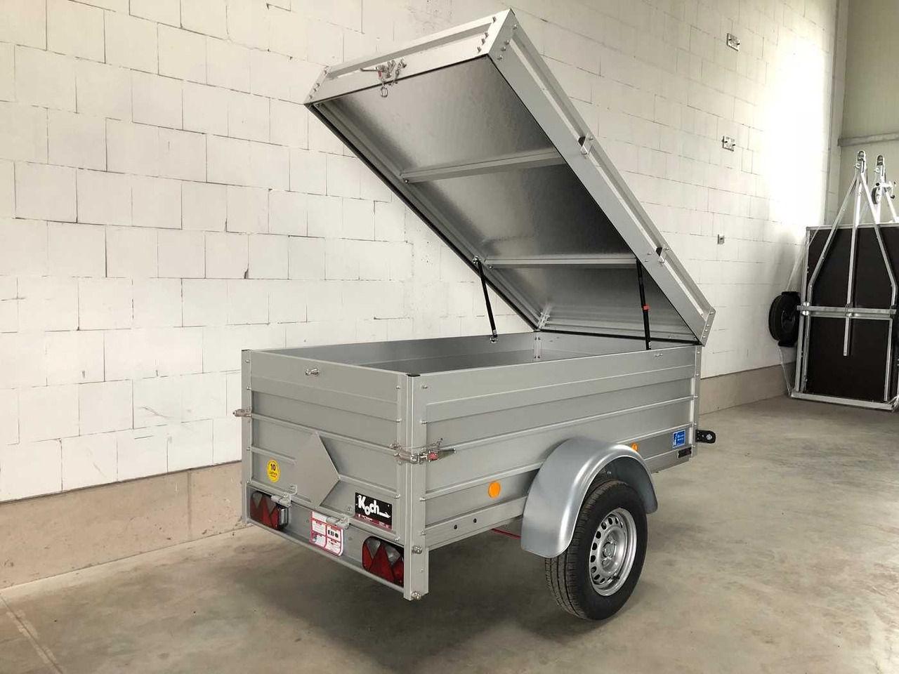 KOCH B1000 BWEH Deckel Deckelanhänger - Rimorchio per auto: foto 2 KOCH B1000 BWEH Deckel Deckelanhänger - Rimorchio per auto: foto 2