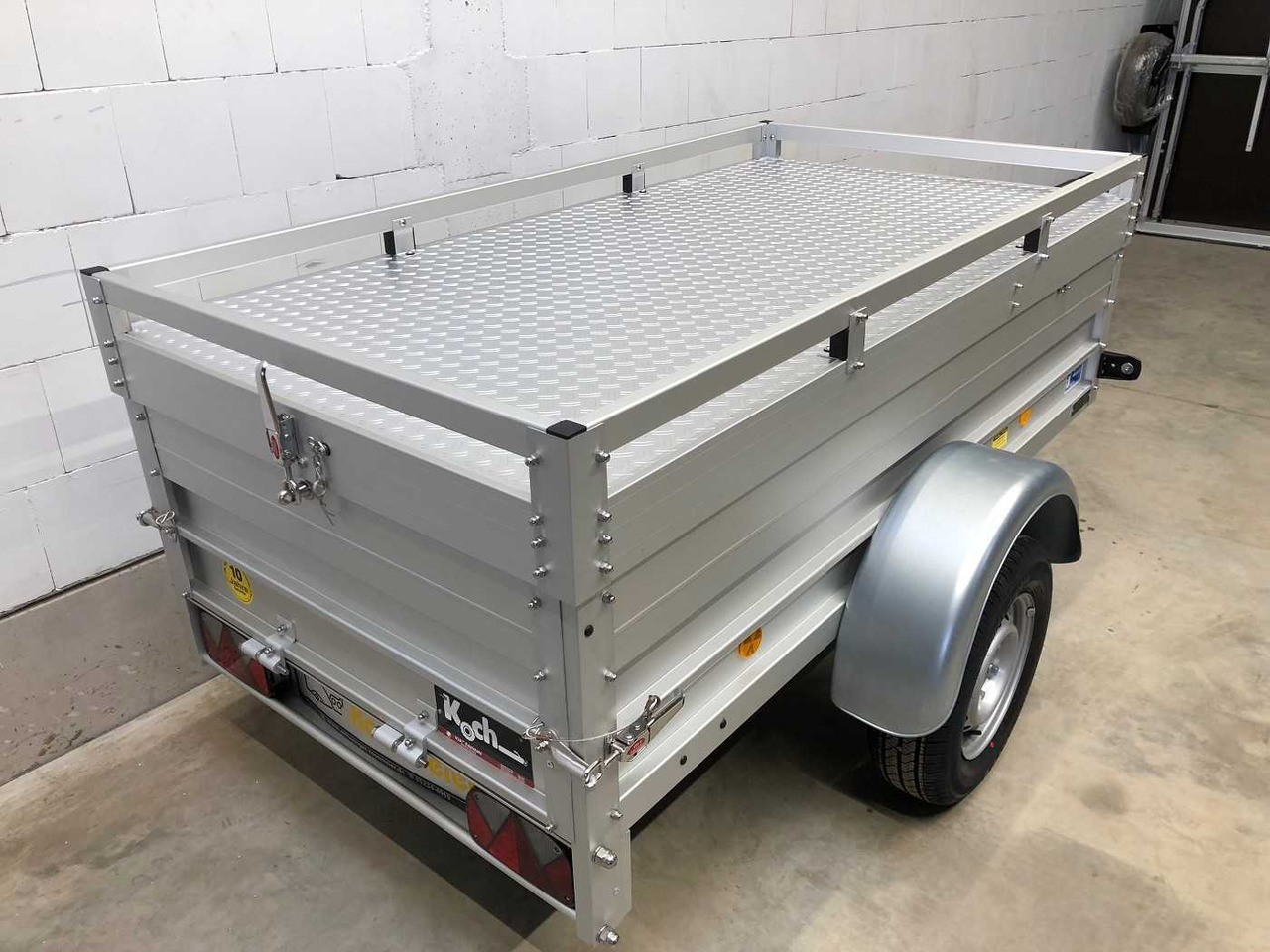 Rimorchio per auto nuovo KOCH U2 mit Deckel Deckelanhänger: foto 8