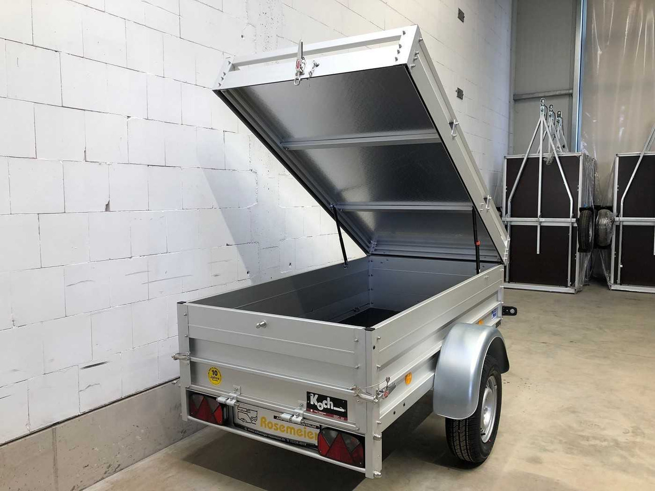 Rimorchio per auto nuovo KOCH U2 mit Deckel Deckelanhänger: foto 26