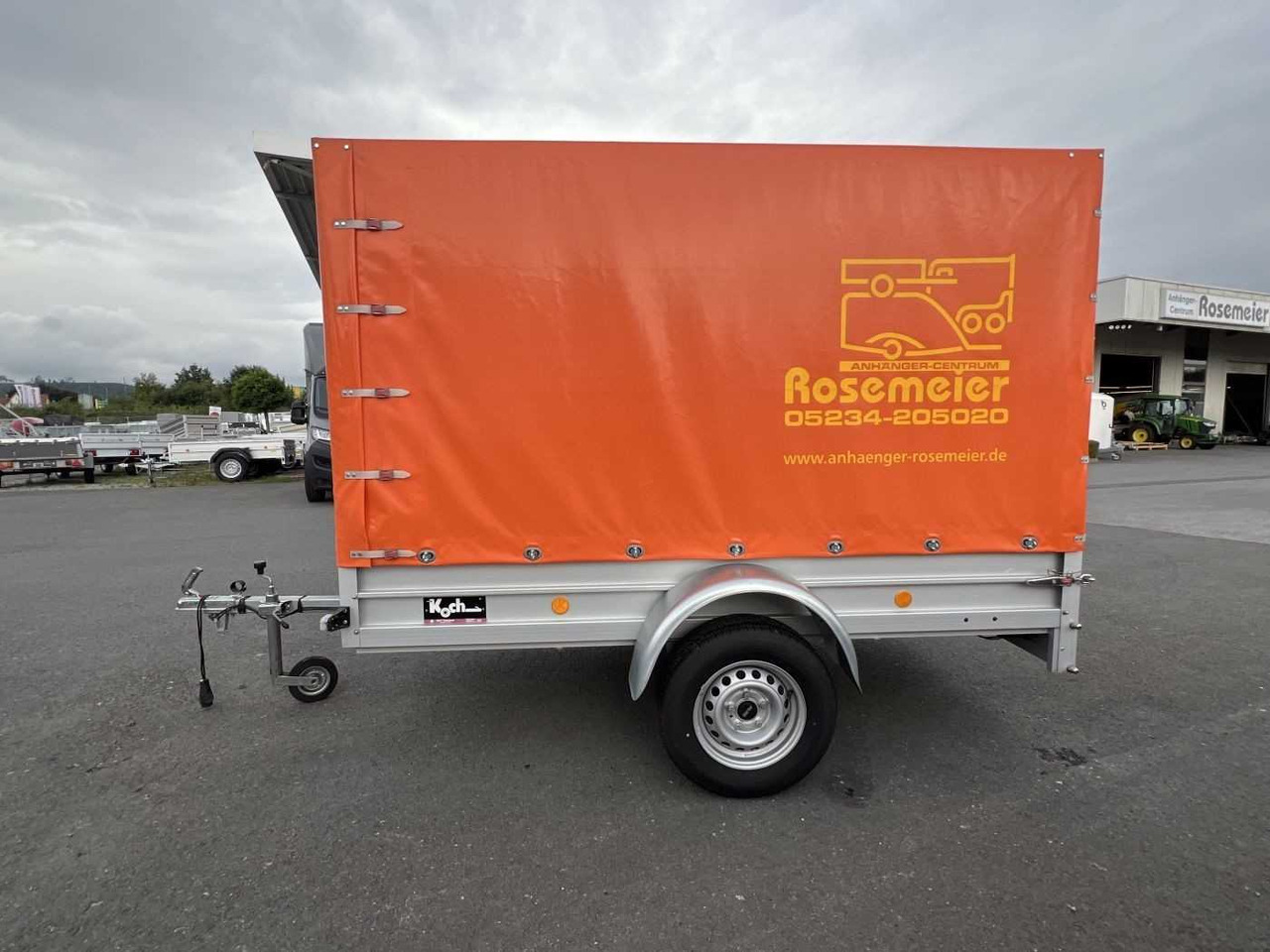 KOCH U4 Plane Kastenanhänger ungebremst - Rimorchio per auto: foto 4 KOCH U4 Plane Kastenanhänger ungebremst - Rimorchio per auto: foto 4