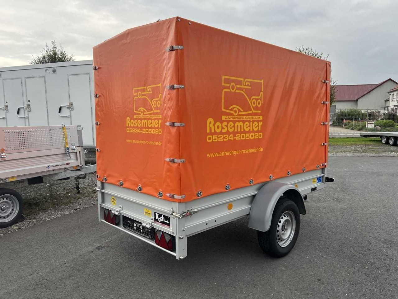 KOCH U4 Plane Kastenanhänger ungebremst - Rimorchio per auto: foto 2 KOCH U4 Plane Kastenanhänger ungebremst - Rimorchio per auto: foto 2
