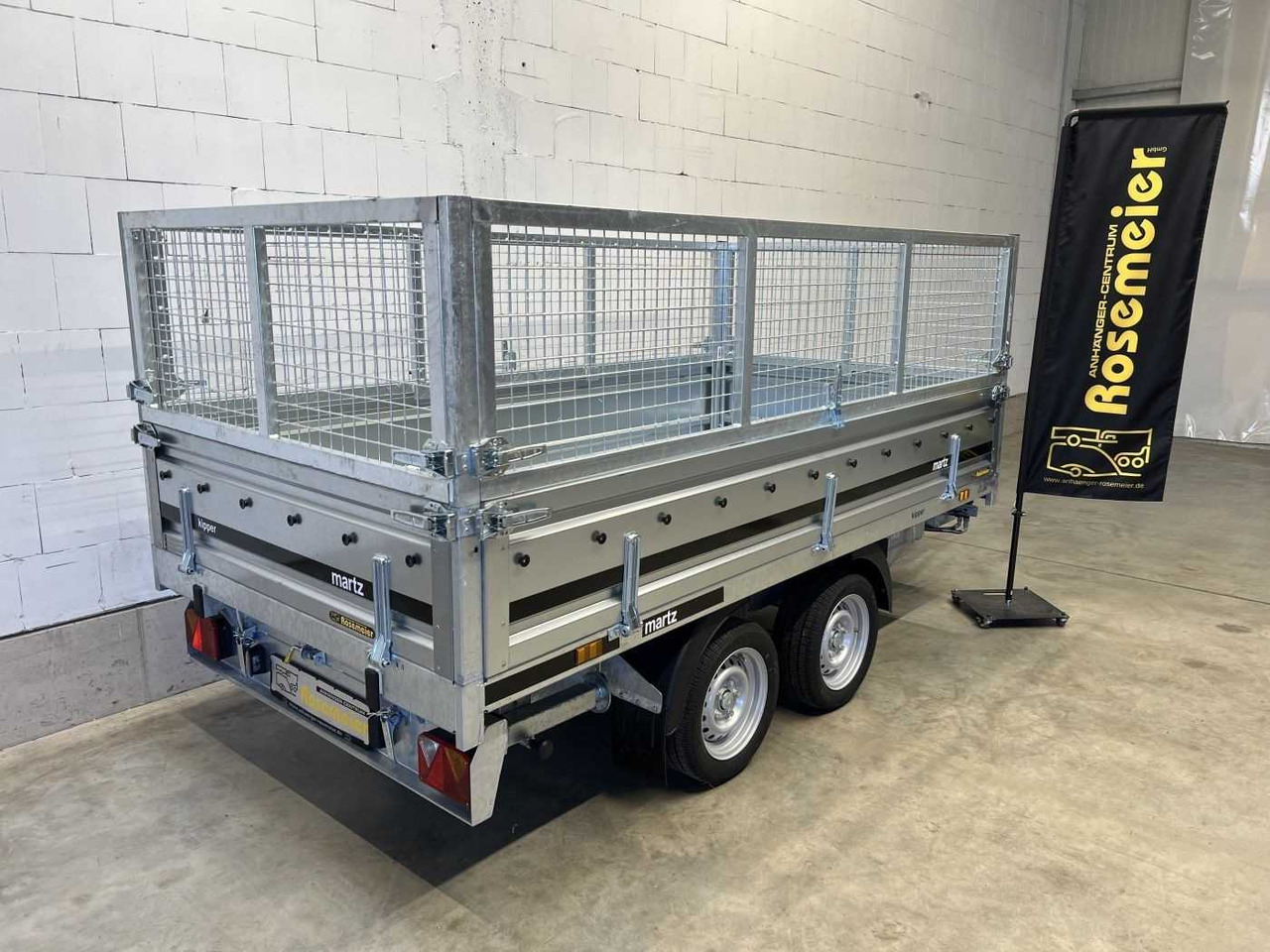 MARTZ Kipper 300/2 C S 2,7T Gitter Dreiseitenkipper - Rimorchio ribaltabile: foto 4 MARTZ Kipper 300/2 C S 2,7T Gitter Dreiseitenkipper - Rimorchio ribaltabile: foto 4