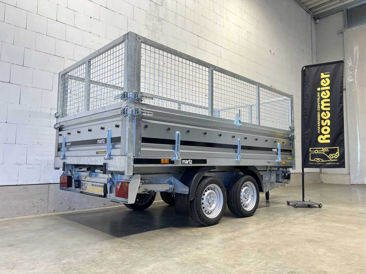 MARTZ Kipper 300/2 C S 2,7T Gitter Dreiseitenkipper - Rimorchio ribaltabile: foto 5 MARTZ Kipper 300/2 C S 2,7T Gitter Dreiseitenkipper - Rimorchio ribaltabile: foto 5
