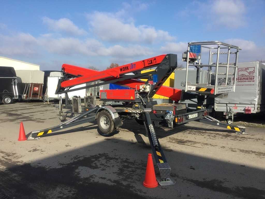 PAUS Lift GT 18A Sonderanhänger Mietgerät Maschinentransporter - Piattaforma trainabile: foto 1 PAUS Lift GT 18A Sonderanhänger Mietgerät Maschinentransporter - Piattaforma trainabile: foto 1