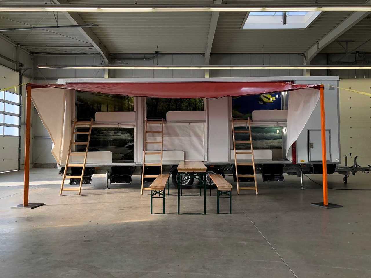 Rimorchio autonegozio nuovo ROSEMEIER EW TA-NO Festivalanhänger Mannschaftswagen Campinganhänger: foto 10