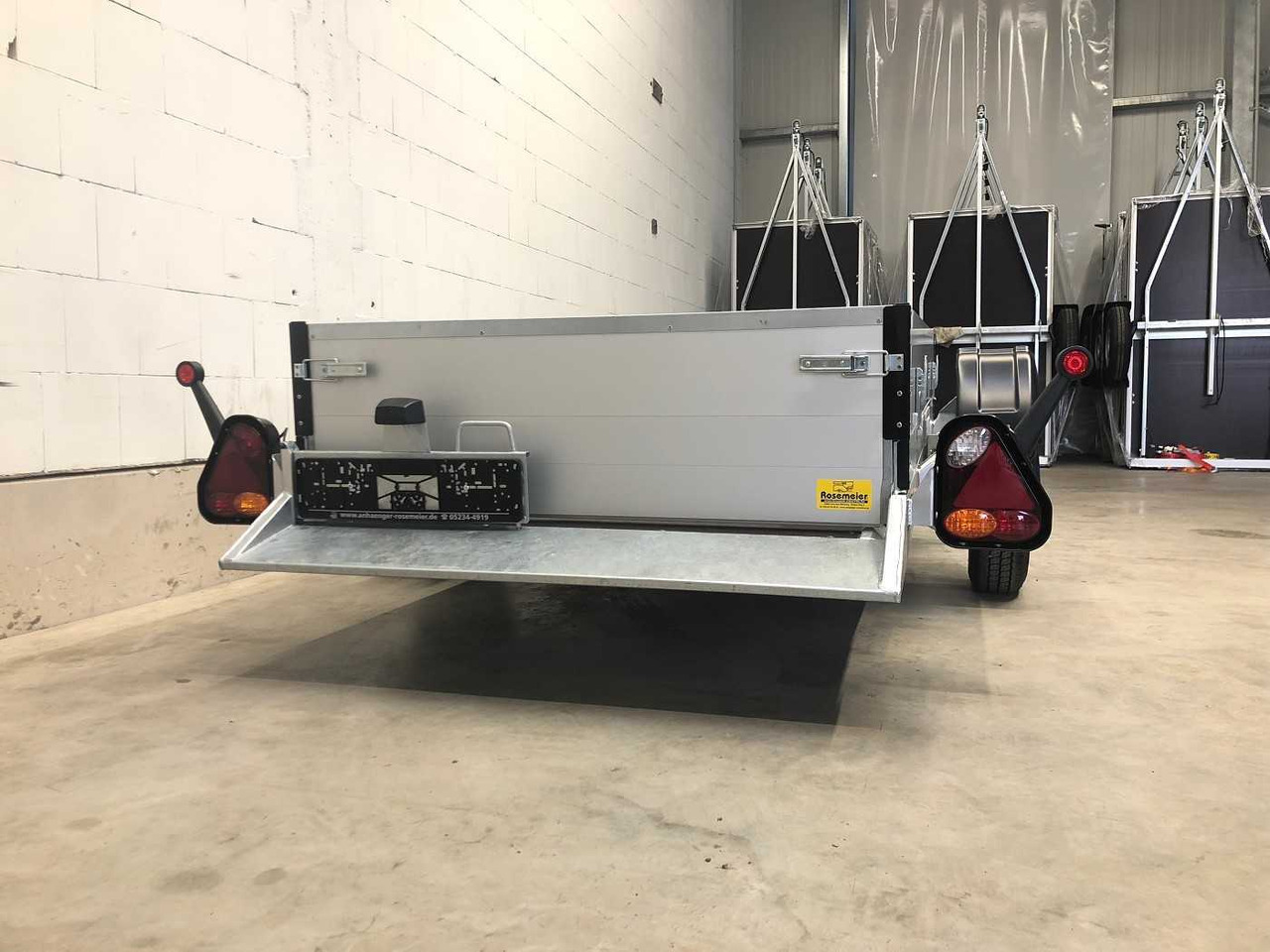 Rimorchio scarrabile/ Multibenna nuovo VEZEKO Husky F 10.25 Bordwandaufsatz Absenker: foto 17
