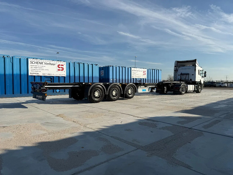 D-Tec Flexitrailer 3x Extandable / For all sizes container/tyres all 80%/Holland Trailer - Semirimorchio portacontainer/ Caisse interchangeable: foto 4 D-Tec Flexitrailer 3x Extandable / For all sizes container/tyres all 80%/Holland Trailer - Semirimorchio portacontainer/ Caisse interchangeable: foto 4