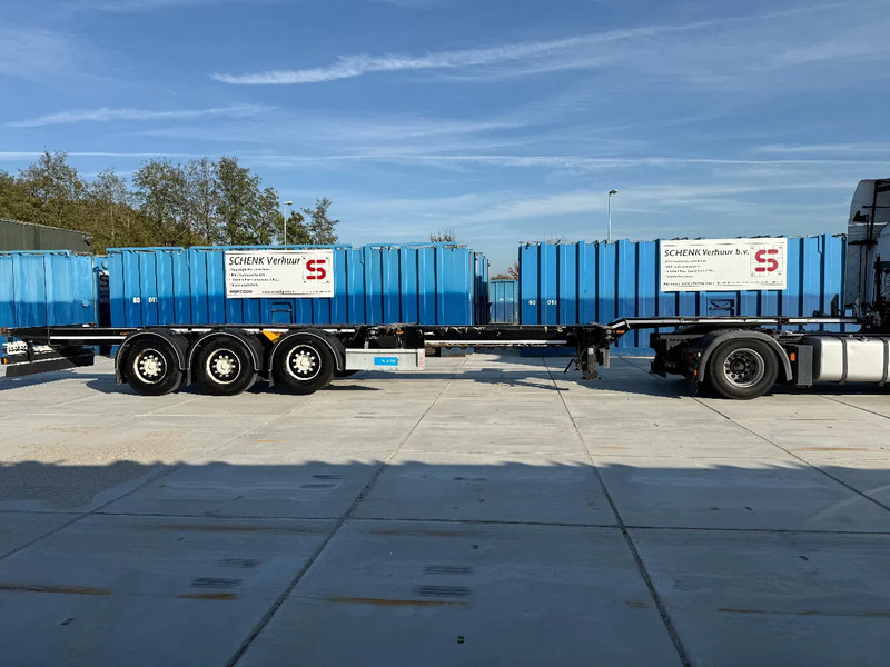 D-Tec Flexitrailer 3x Extandable / For all sizes container/tyres all 80%/Holland Trailer - Semirimorchio portacontainer/ Caisse interchangeable: foto 2 D-Tec Flexitrailer 3x Extandable / For all sizes container/tyres all 80%/Holland Trailer - Semirimorchio portacontainer/ Caisse interchangeable: foto 2